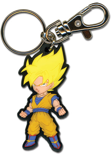 DRAGON BALL Z SS GOKU PVC KEYCHAIN