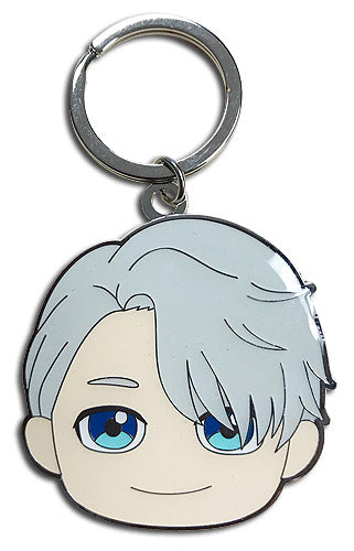 YURI ON ICE!!! - SD VIKTOR METAL KEYCHAIN