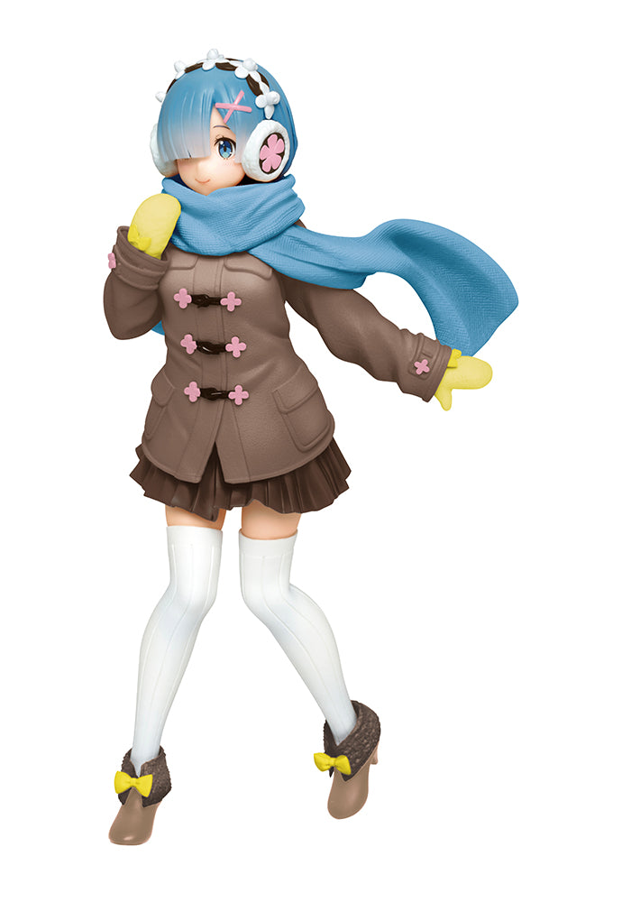 RE:ZERO PRECIOUS FIGURE - REM ~WINTER COAT VER.~RENEWAL~ PRIZE FIGURE